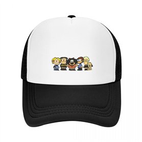 ZTQTQZZ Casquette de Baseball en Maille Mafalda et Ses Amis Casquette de Baseball Golf Wear Snapback Cap Hommes Femmes