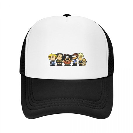 ZTQTQZZ Casquette de Baseball en Maille Mafalda et Ses Amis Casquette de Baseball Golf Wear Snapback Cap Hommes Femmes