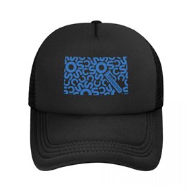 ZTQTQZZ Casquette de Baseball en Maille CSYO Blueberry Sherbet Casquette de Baseball Anime Hat à la Mode Rugby Noël Chapeau Casq