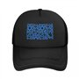ZTQTQZZ Casquette de Baseball en Maille CSYO Blueberry Sherbet Casquette de Baseball Anime Hat à la Mode Rugby Noël Chapeau Casq