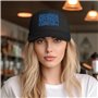 ZTQTQZZ Casquette de Baseball en Maille CSYO Blueberry Sherbet Casquette de Baseball Anime Hat à la Mode Rugby Noël Chapeau Casq