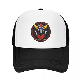 ZTQTQZZ Casquette de Baseball en Maille UFO Robot Goldorak personnalisée Chapeau drôle Chapeau Occidental Casquettes pour Femmes