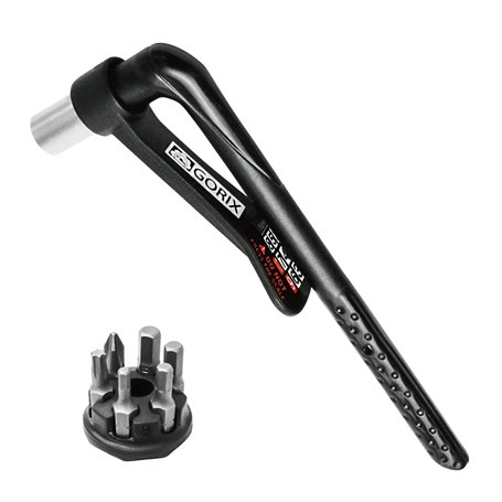 GORIX Clé dynamométrique de vélo avec jeu d'embouts