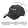 ZTQTQZZ Casquette de Baseball lavée Enseigne au néon gagnante Chapeau de Plage Chapeau de Golf Rave Homme pour Le Soleil Vêtemen