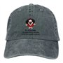 ZTQTQZZ Casquette de Baseball lavée rétro pour Hommes et Femmes visière de Protection Snapback Dessin animé Mafalda