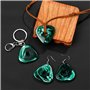 Hao Wu Xuan Lot de 2 colliers Coralin et la porte secrète de dessin animé Coralines Film Porte-clés Collier Coralines Pierres pr