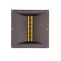 AVATUPRPTC 1pieces Rt2h-a Impédé de Tweeter Ultra-Mince à l'épreuve de Bande 8 Ohmm Pmax 60W Unité de Haut-Parleur métallique Co