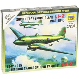 Zvezda - Z6140 - Maquette - Lisounov LI-2 - Echelle 1:200