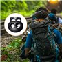 LuLyLu 20 Pièces Serrures à Ressort pour Cordons de Serrage, en Plastique Noir Extrémités de Cordon à Deux Trous Extrémités de B