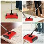 Balai de tapis manuel avec crin de cheval, balai à moquette non électrique, balai à moquette efficace, balai à moquette, brosse 