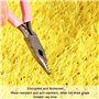 MOZ4dxy Tapis d'extérieur en gazon synthétique avec trous de drainage Jaune 2 x 3 m