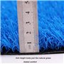 Tapis de gazon synthétique, paysage de pelouse de jardin intérieur et extérieur, tapis d'extérieur en gazon artificiel avec trou
