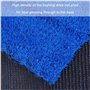 Tapis de gazon synthétique, paysage de pelouse de jardin intérieur et extérieur, tapis d'extérieur en gazon artificiel avec trou