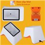 SSDDLZEQ Scanner Automatique de Codes-Barres 1D 2D, Lecteur de Codes-Barres QR de Bureau Mains Libres omnidirectionnel avec capt