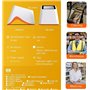 SSDDLZEQ Scanner Automatique de Codes-Barres 1D 2D, Lecteur de Codes-Barres QR de Bureau Mains Libres omnidirectionnel avec capt