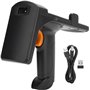SSDDLZEQ Scanner de Codes-Barres sans Fil, Scanner de Codes-Barres QR, numérisation d'écran Double Mode sans Fil Bluetooth 2.4G,