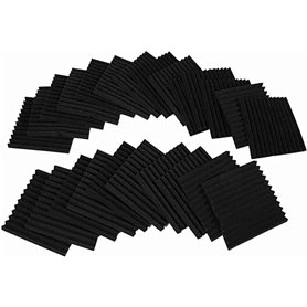KjoiDWz Panneaux insonorisés Lot de 24 Cales en Mousse insonorisante for Studio