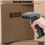 ININOSNP Scanners Portables Scanner de Codes-Barres, Outil de Lecture de Codes-Barres, marché Portable précis for kiosques Instr