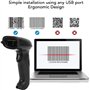 ININOSNP Scanners Portables Scanner de Codes-Barres sans Fil, Scanner de Codes-Barres Portable 2.4G for Une Identification Rapid