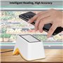 ININOSNP Scanners Portables 1D 2D Image Auto-détection Numérisation d'écran USB Filaire Scanner de Codes-Barres Boutique Marché 