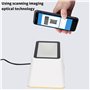 ININOSNP Scanners Portables 1D 2D Image Auto-détection Numérisation d'écran USB Filaire Scanner de Codes-Barres Boutique Marché 