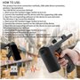 ININOSNP Scanners Portables Scanner de Codes-Barres sans Fil, Scanner de Codes-Barres QR, numérisation d'écran Double Mode sans 