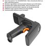 ININOSNP Scanners Portables Scanner de Codes-Barres sans Fil, Scanner de Codes-Barres QR, numérisation d'écran Double Mode sans 