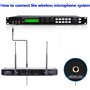 Kanduo Égaliseur stéréo Audio Mixeur-réverbérateur numérique, processeur Audio for Microphone KTV, avec écran LCD, Effet Audio D