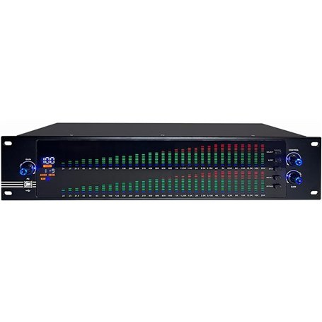 Kanduo Égaliseur stéréo Audio Égaliseur Audio Double Canal