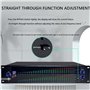 Kanduo Égaliseur stéréo Audio Égaliseur Audio Double Canal, processeur d'égaliseur numérique Professionnel Double 31 Bandes avec