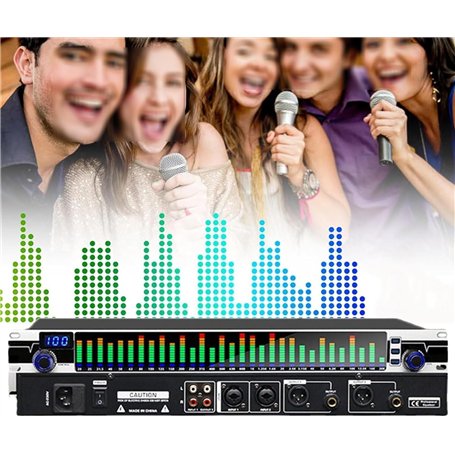 Kanduo Égaliseur stéréo Audio Égaliseur 31 Bandes