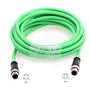 HangTon Caméra de vision avec capteur Ethernet M12 4 broches D code vers M12 4 broches D câble codé pour codeur Baumer automatis
