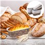 Housoutil 50 Pièces Moule À Cake Papier Liners Gâteau Coupes de Gâteau de Papier Doublures Moule À Cake Cuisson Papier Sulfurisé
