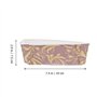 Housoutil 50 Pièces Moule À Cake Papier Liners Gâteau Coupes de Gâteau de Papier Doublures Moule À Cake Cuisson Papier Sulfurisé