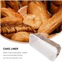 Housoutil 50 Pièces Moule À Cake Papier Liners Gâteau Coupes de Gâteau de Papier Doublures Moule À Cake Cuisson Papier Sulfurisé