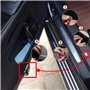 DNEOGOO 2 Pièces Projecteur Porte de Voiture pour Opel Corsa Astra Insignia Vectra Zafira Meriva Mokka Grandland Vivaro, Project