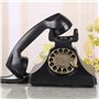 NAKEAH Téléphone téléphone à Domicile téléphone à Cadran Rotatif téléphone Vintage téléphone de Bureau Classique avec numéroteur