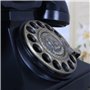 NAKEAH Téléphone téléphone à Domicile téléphone à Cadran Rotatif téléphone Vintage téléphone de Bureau Classique avec numéroteur