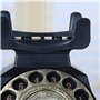 NAKEAH Téléphone téléphone à Domicile téléphone à Cadran Rotatif téléphone Vintage téléphone de Bureau Classique avec numéroteur