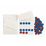 edxeducation Ensemble de dix Cadres pour Salle de Classe – Ressources mathématiques pour Enfants – 16 Cadres en Plastique – 160 