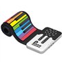 dissot 1 Pièce Clavier Numérique Flexible Roll Up Piano avec Haut-Parleur Électronique Hand Roll Piano pour Mélomanes Débutants 