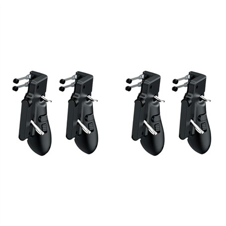 Fivetwofive 4X pour Contrôleur Six Doigts Déclencheur Mobile Manette de Grip L R Feu Objectif Bouton Joystick pour Tablette FPS