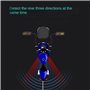 Suoumwa Système D'Avertissement de Sécurité par Radar à Ondes Millimétriques pour Motocyclette - Avertissement de Surveillance d