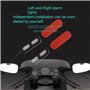 Suoumwa Système D'Avertissement de Sécurité par Radar à Ondes Millimétriques pour Motocyclette - Avertissement de Surveillance d