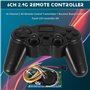 Asyduey 16 Canaux 2.4G TéLéCommande éMetteur + RéCepteur Panneau de Commande Panneau 12V ContrôLeur DIY pour RC Voiture/Bateau/P