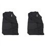 Osmond 2X Protège-Côtes Rembourré Gilet Chemise de Compression Gilet D'Entraînement avec 3 Tampons pour Le Football Football Bas