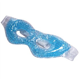 Qutsvosh Masque pour les yeux chaud et froid - Gel de compression bleu glacial - Soulage la fatigue - Soin des yeux - Relaxation