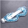 Qutsvosh Masque pour les yeux chaud et froid - Gel de compression bleu glacial - Soulage la fatigue - Soin des yeux - Relaxation