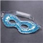 Qutsvosh Masque pour les yeux chaud et froid - Gel de compression bleu glacial - Soulage la fatigue - Soin des yeux - Relaxation
