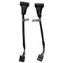 Yheonver Lot de 2 têtes USB 3.0 un USB 2.0